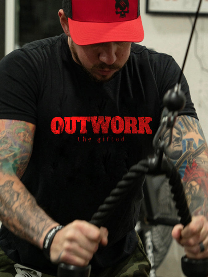 Outwork The Gifted Printed Men's T-shirt