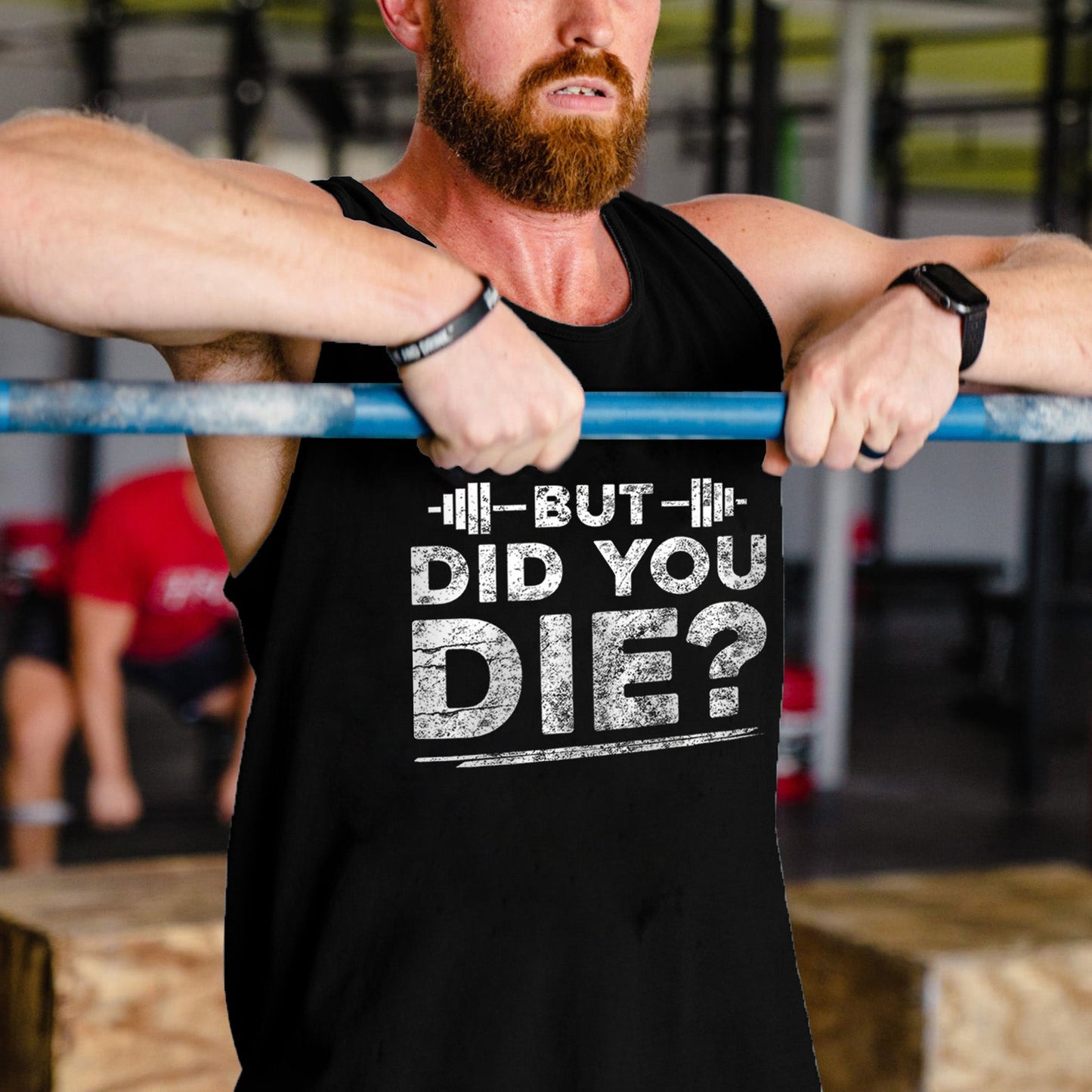 But Did You Die? Printed Men's Vest