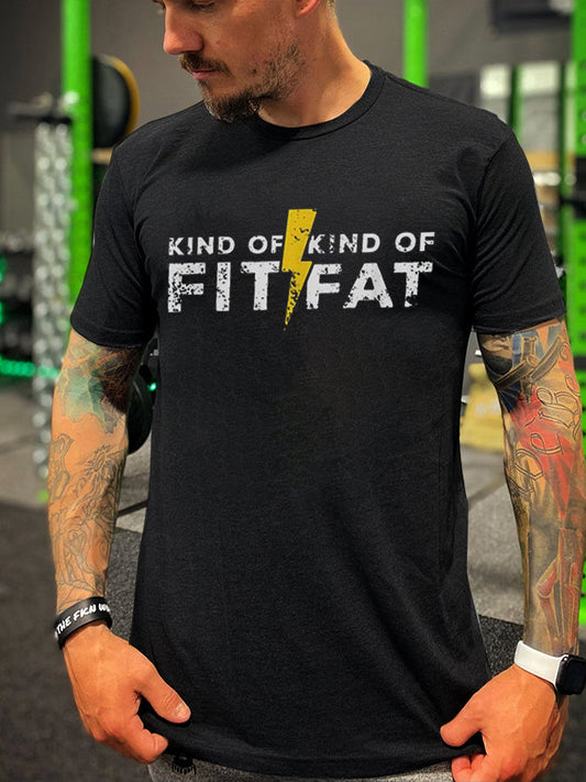 Kind Of Kind Of Fit Fat Printed Men's T-shirts