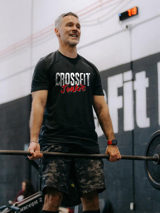 Crossfit Junkie Printed Men's T-shirts