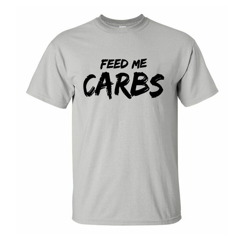 Feed Me Carbs Printed Men's T-shirt