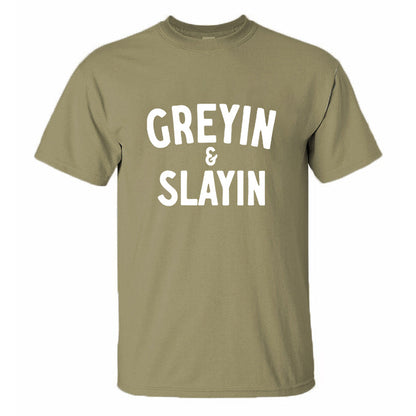 Greyin And Slayin Printed Men's T-shirts