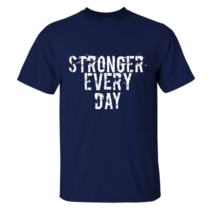 Stronger Every Day Printed Men's T-shirt