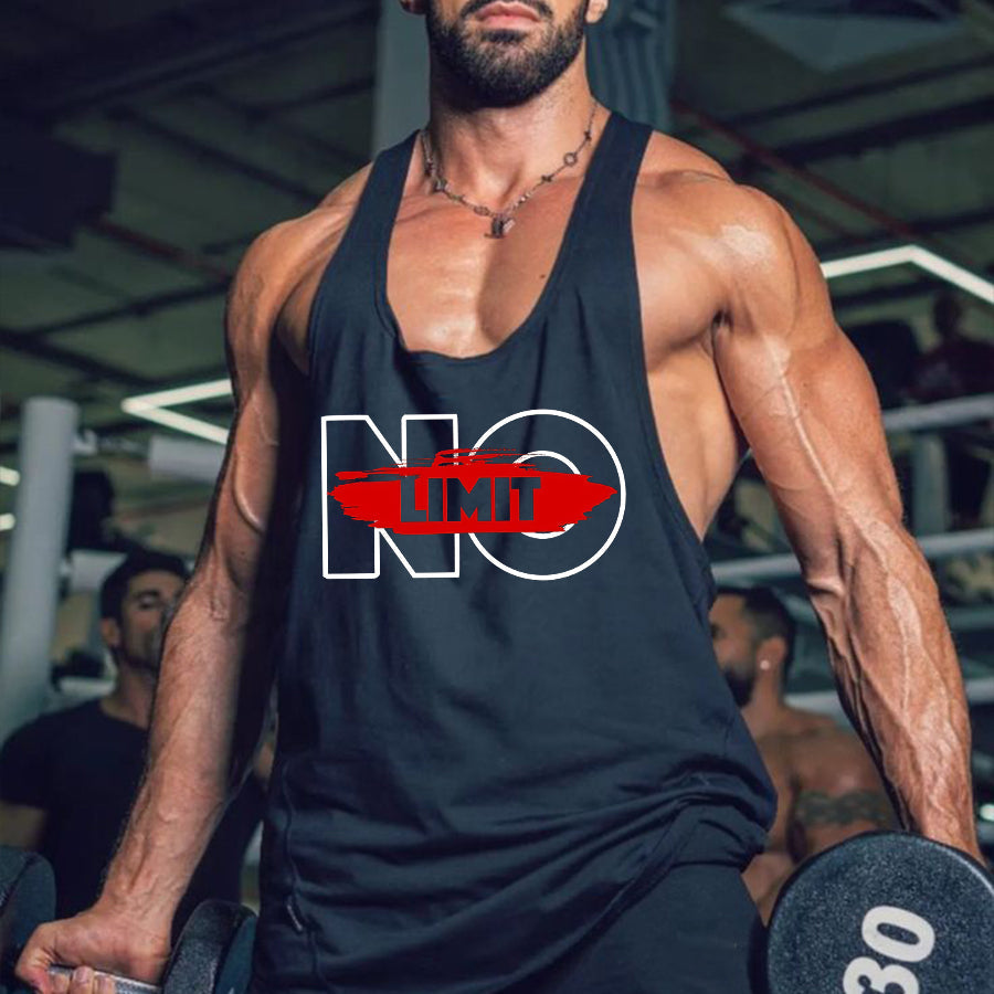 No Limit Printed Men's Tank Top