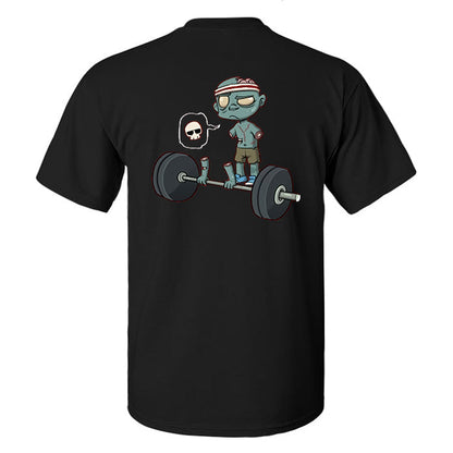 DeadLift Zombies Printed Men's T-Shirt