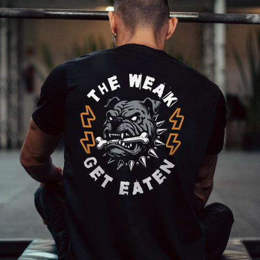 The Weak Get Eaten Printed Men's T-Shirt