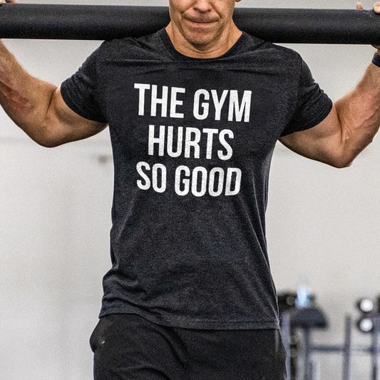 The GYM Hurts So Good Printed Men's T-Shirt