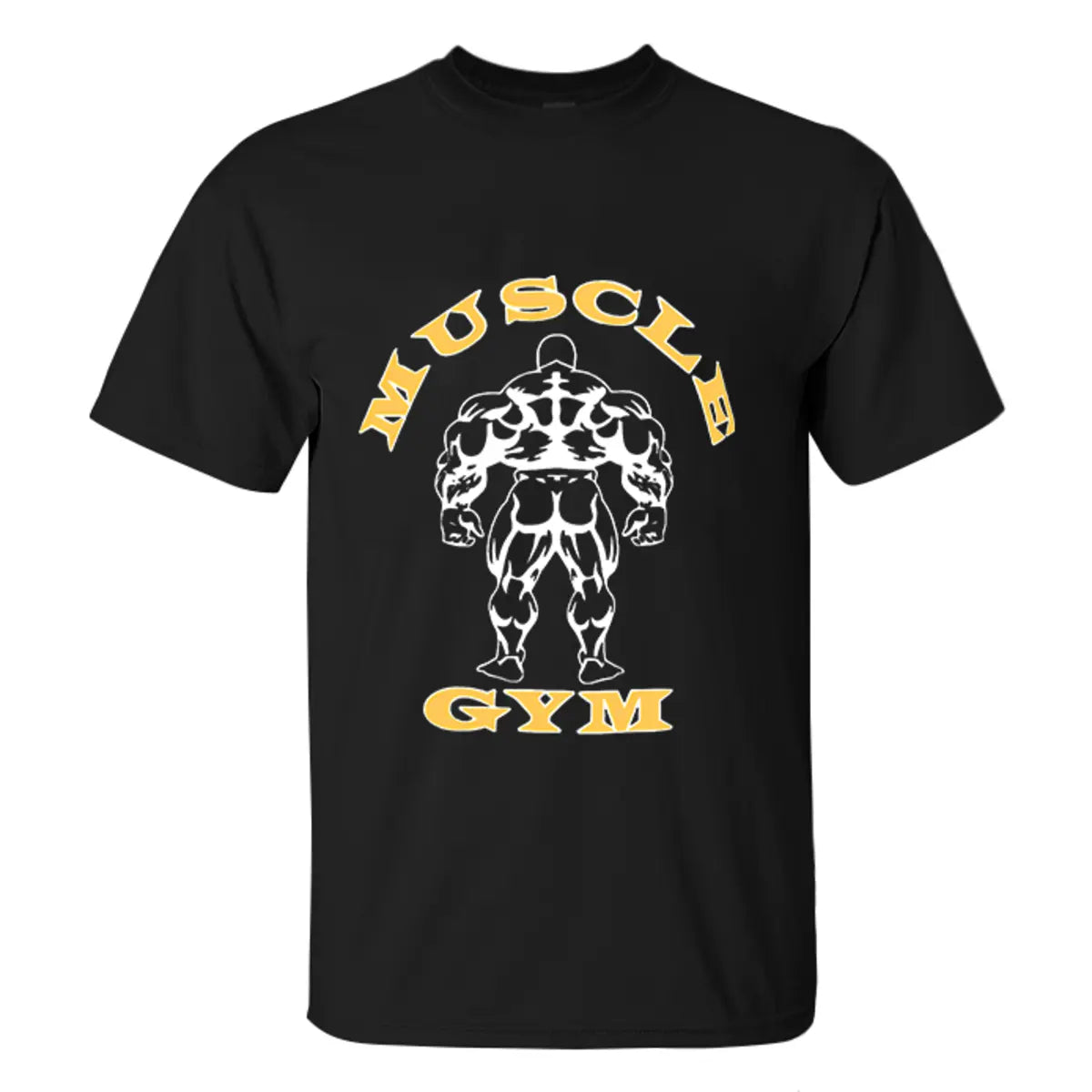 Muscle Gym Printed Men's T-shirt