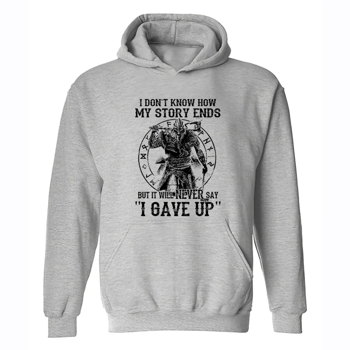 I Don't Know How My Stroy Ends Printed Men's Hoodie