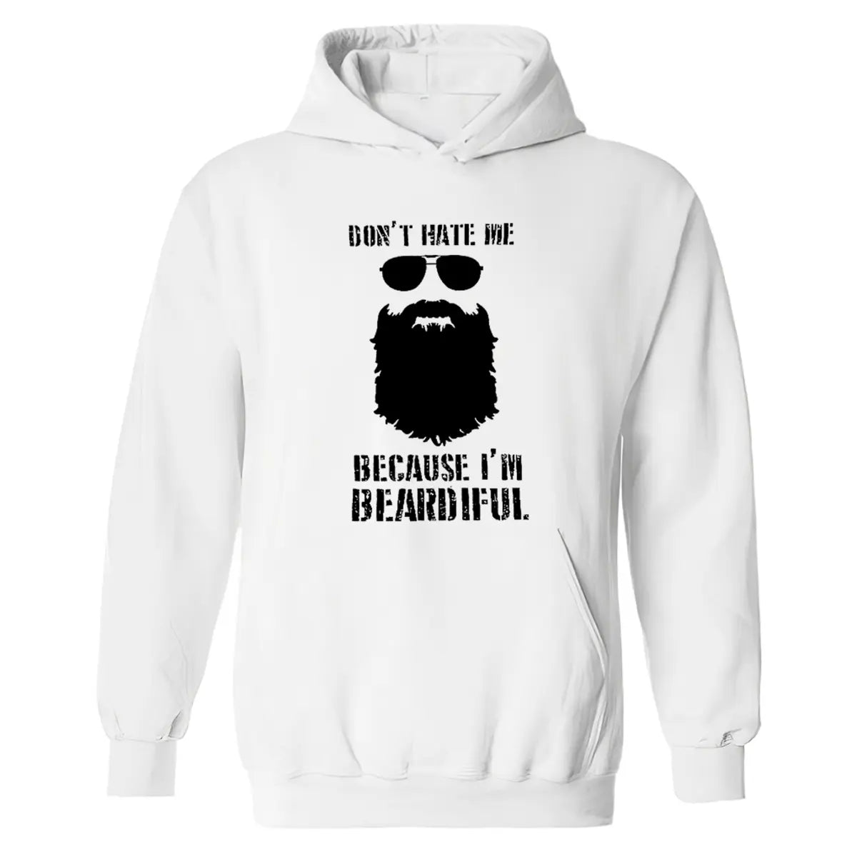 Don't Hate Me Printed Men's Hoodie