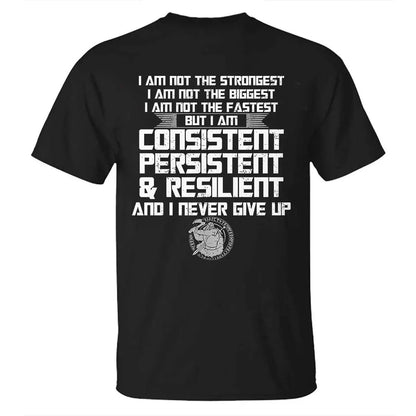 Viking I Am Not The Strongest Printed Men's T-shirt