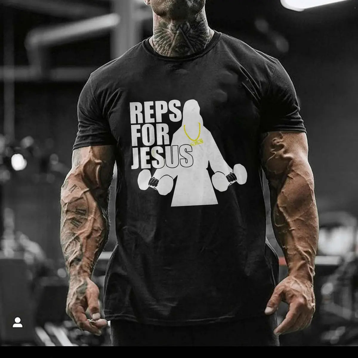 Reps For Jesus Printed Men's T-shirt