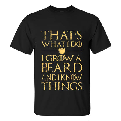 Viking That's What I Do Printed Men's T-shirt Front