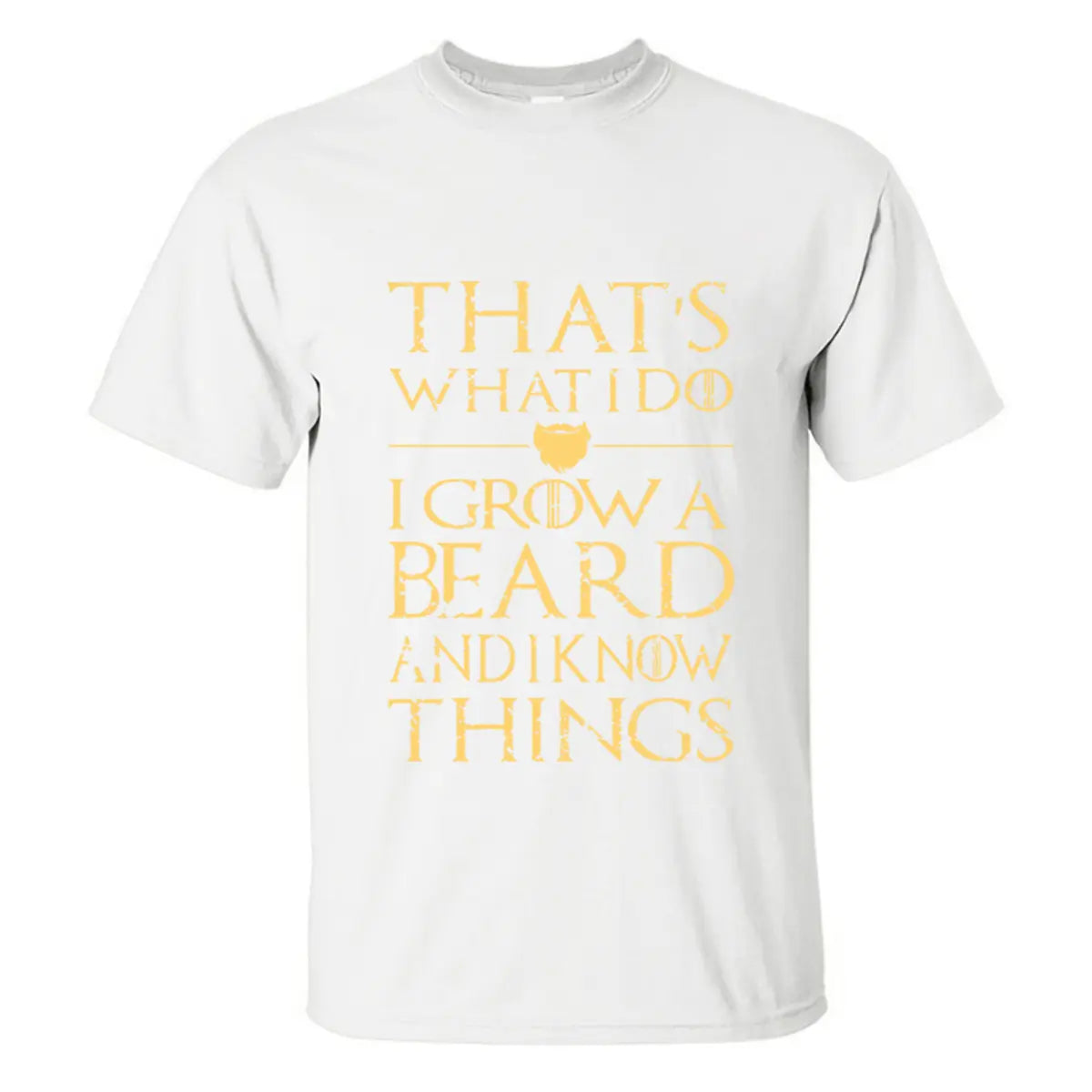 Viking That's What I Do Printed Men's T-shirt Front