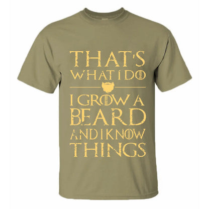 Viking That's What I Do Printed Men's T-shirt Front