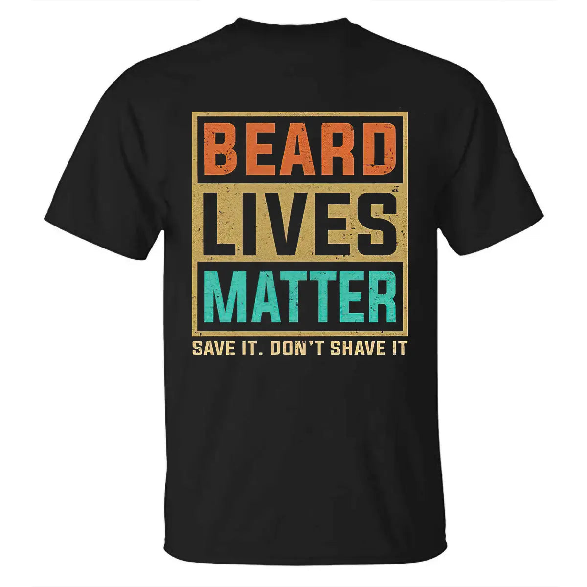 Viking Beard Lives Matter Printed Men's T-shirt