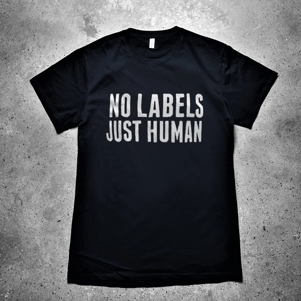 No Labels Just Human Printed Men's T-shirt