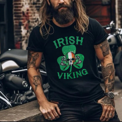 Viking Irish Viking Printed Men's T-shirt