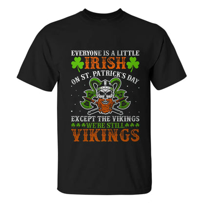 Viking Everyone Is A Little Irish Printed Men's T-shirt