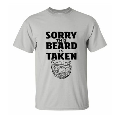 Viking Sorry This Beard Is Taken Printed Men's T-shirt