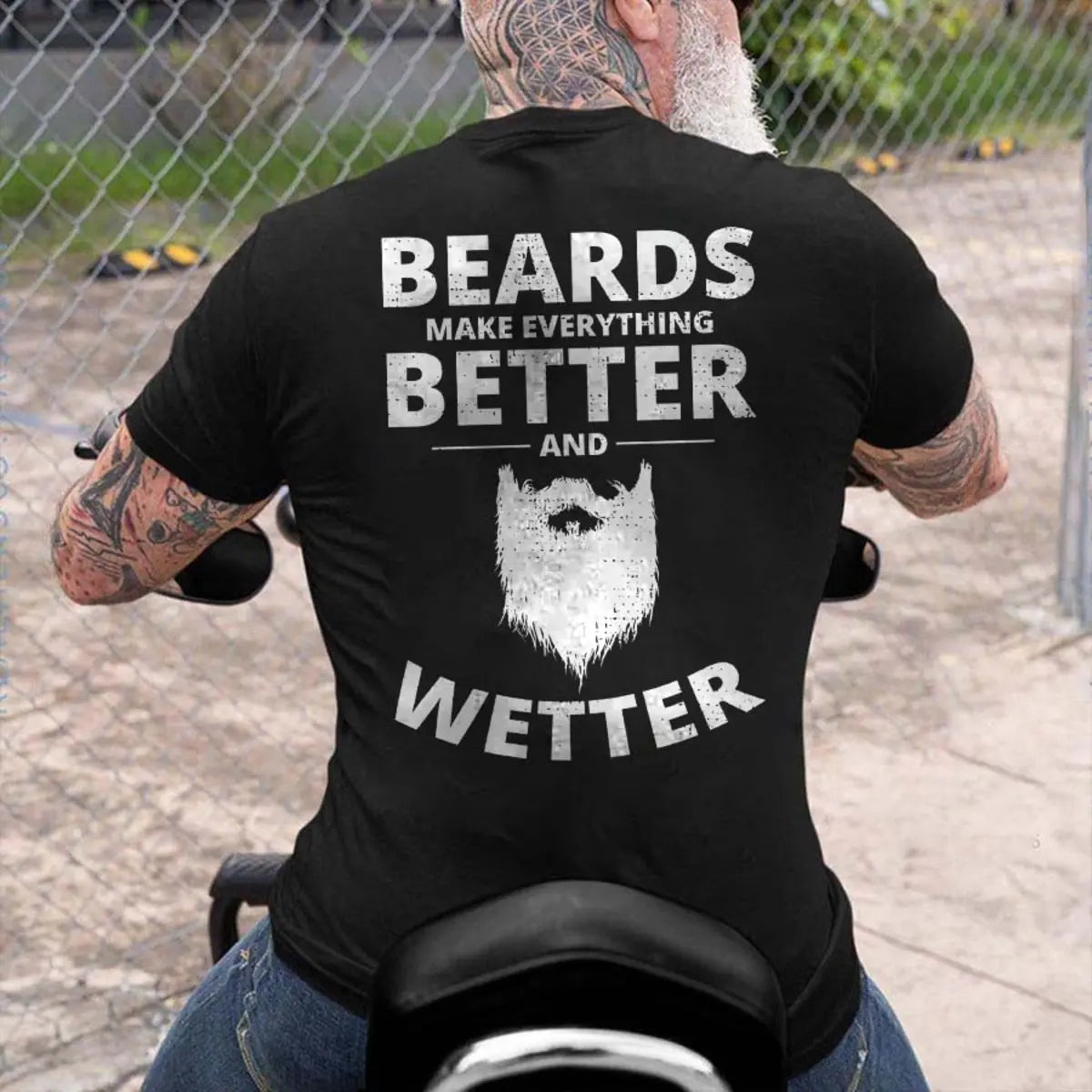 Viking Beards Make Everything Better Printed Men's T-shirt