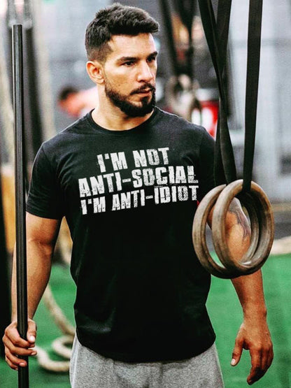 I‘m Not Printed Men's T-shirt