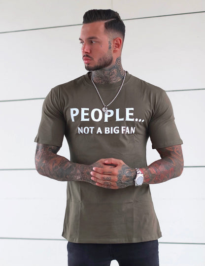 People... Not A Big Fan Printed Men's T-shirt