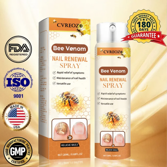 Cvreoz® Bee Venom Nail Renewal Spray - LIMITED-TIME OFFER | Bring out your best self-confidence!💕