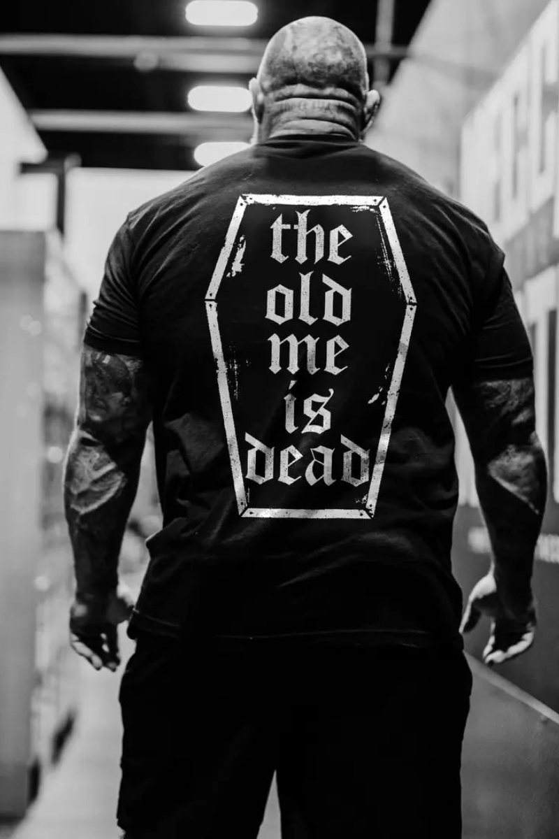 The old me is dead Print Men's T-shirt