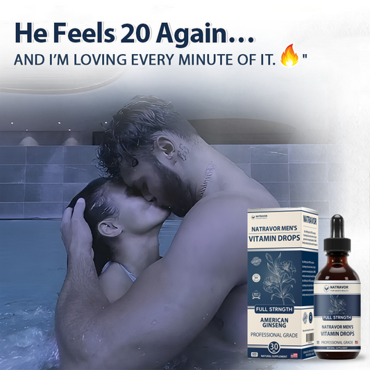 🌈🌞Gentleman's Rescue Plan🌞🔥90-Day Free Returns💰NATRAVOR Men's Vitamin Drops