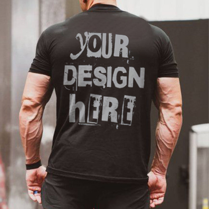 Your Design Here Printed Men's T-shirt