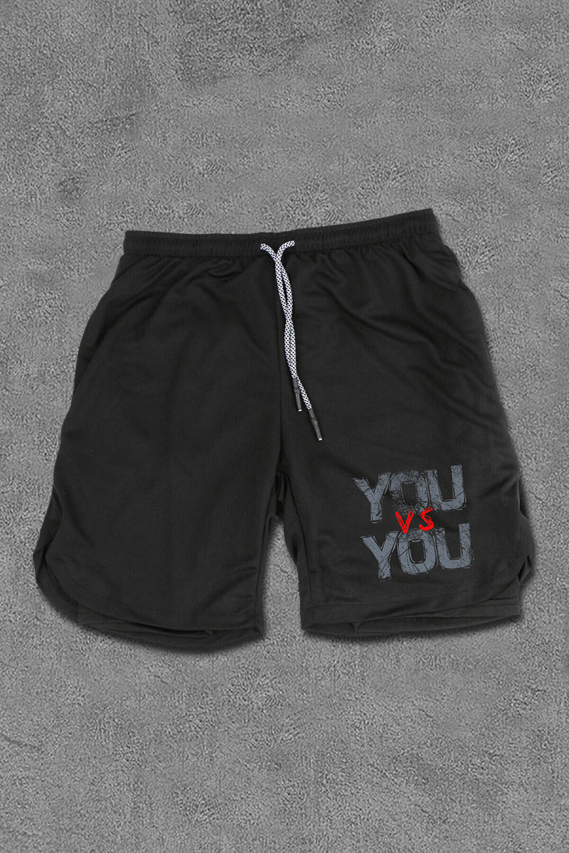 You Vs You Print Men's Shorts