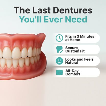 🦷Advanced Customized Full Denture Set🦷 (🔥10,000+ Sold In Last 30 Day)