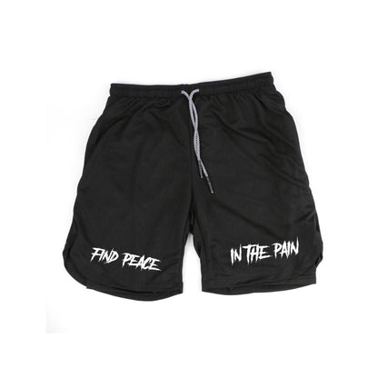 Find Peace In The Pain Print Men's Shorts